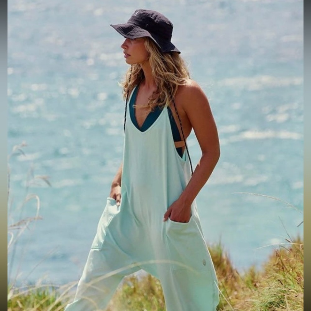 FP Movement Hot Shot Onesie Washed Aqua